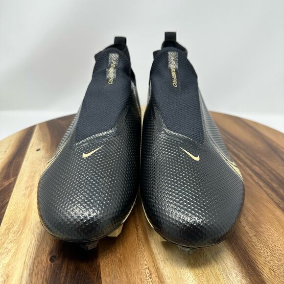 Nike Vapor Edge Pro 360 Black Gold Men’s 14.5 Football Cleats CV6345-004 New main image 4